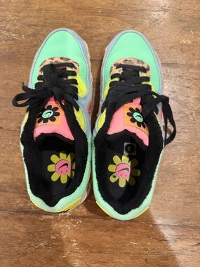 Nike Women's Multi-Color Floral Accent Sneakers